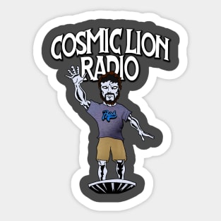 Cosmic Surfer Sticker